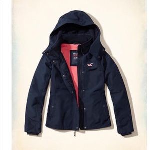 Hollister all-weather jacket size large